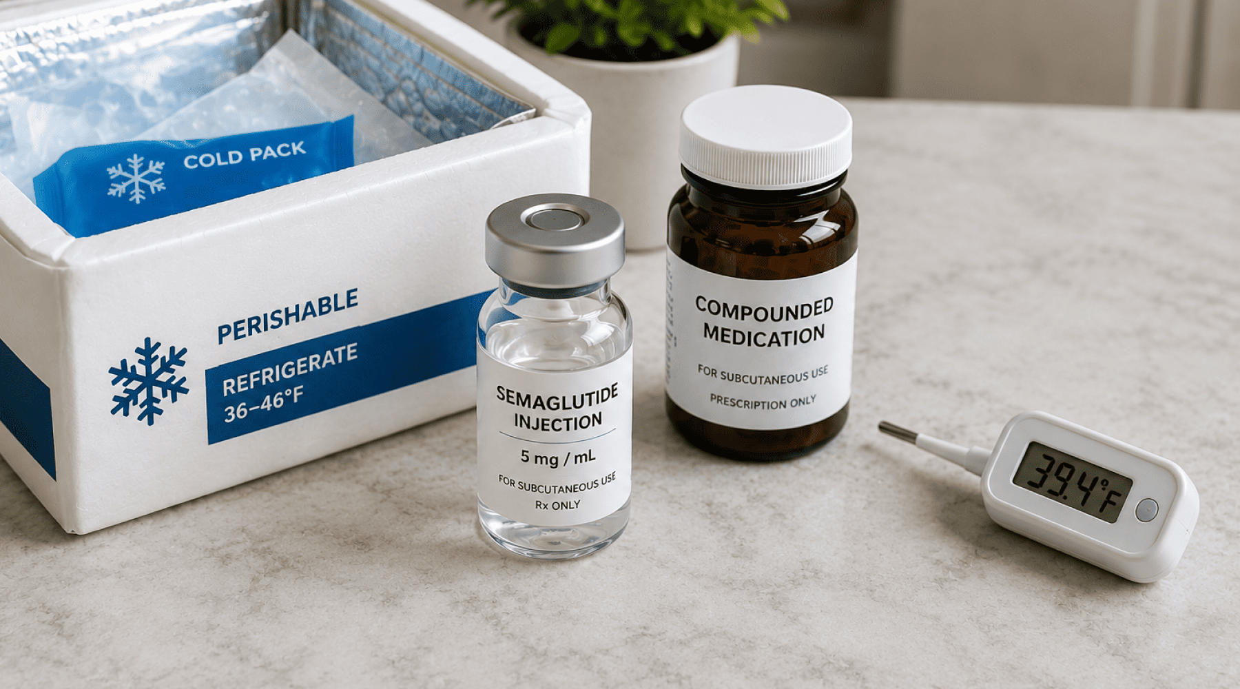 semaglutide medicine bottles