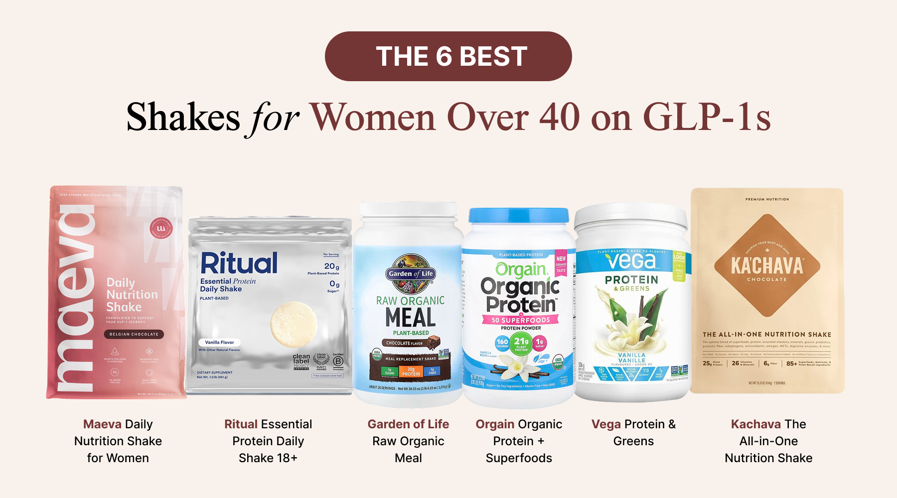 Best Protein Shakes for Women Over 40 on GLP-1 Medications